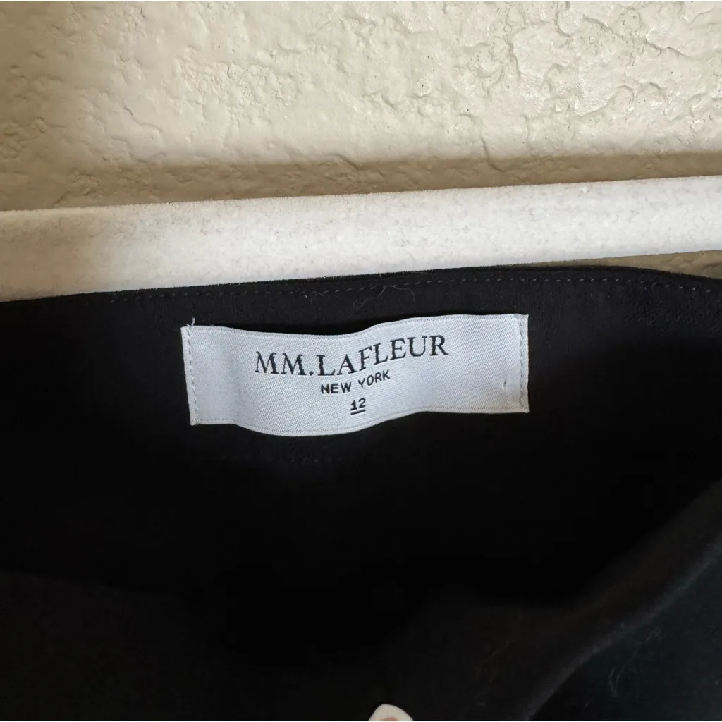 MM Lafleur Oshima Pant Sz 12 in Black‎ Office Business Casual - Image 3
