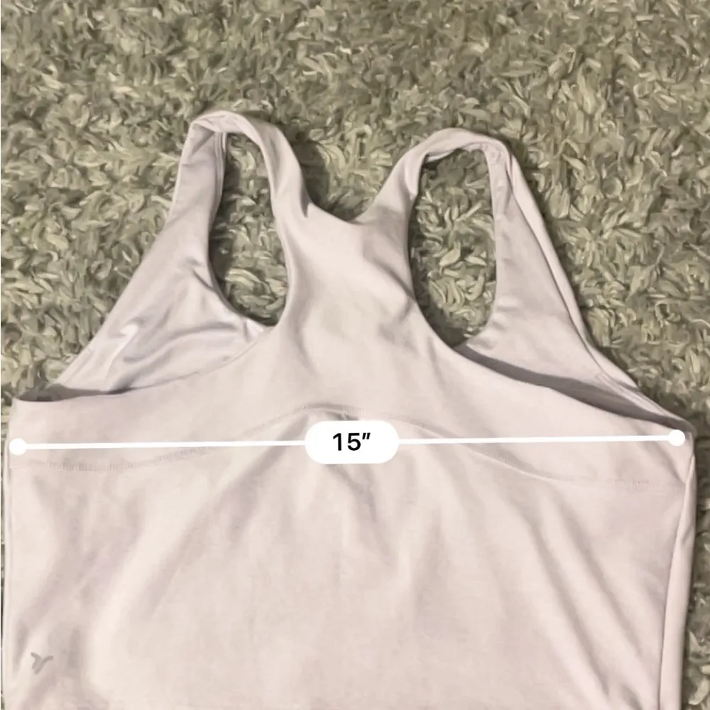 Old navy lavender cropped athletic tank size large - Image 5