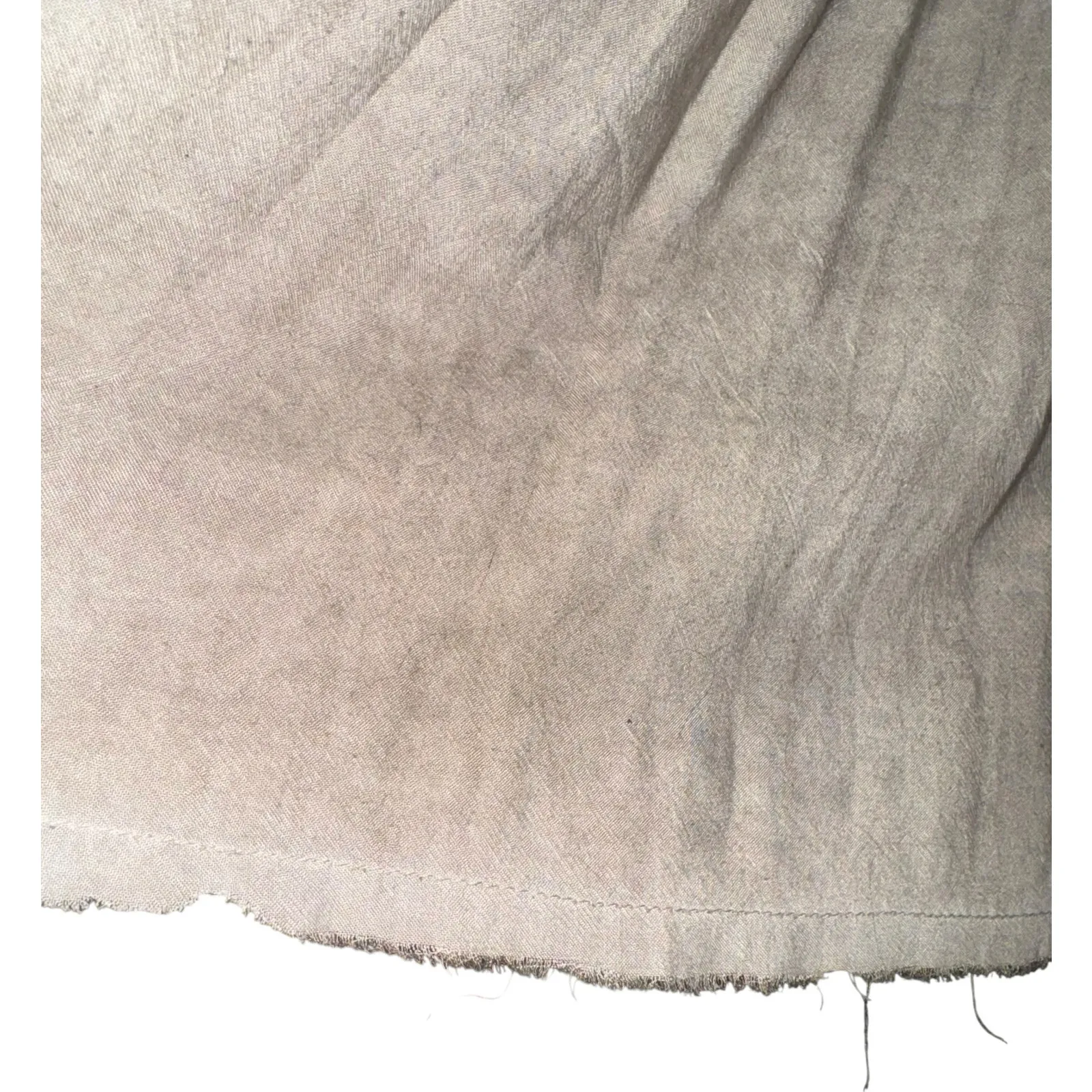 Oddy Grunge Fairy Dress Women's Medium Boho Hippie Flowy Whimsical Cami Lace Gray - Image 3