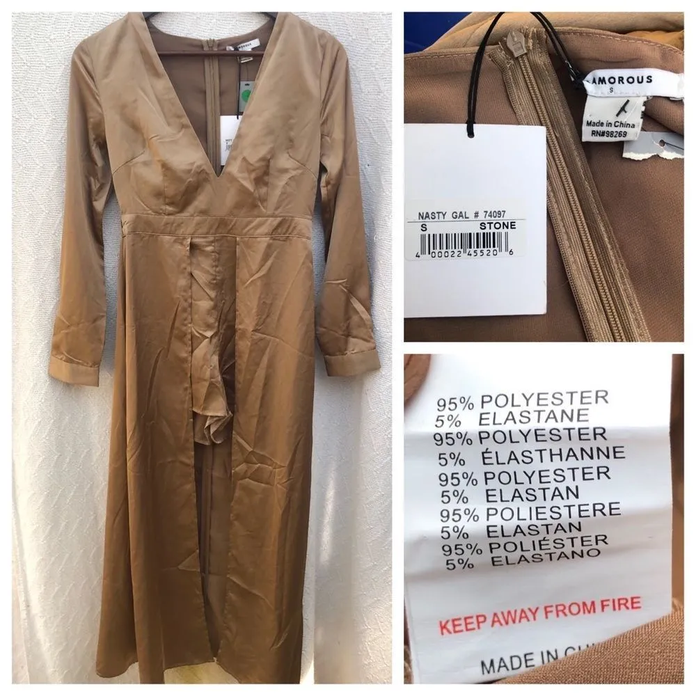 Glamorous Wanna Be Down Romper Dress nwt‎ - Image 5