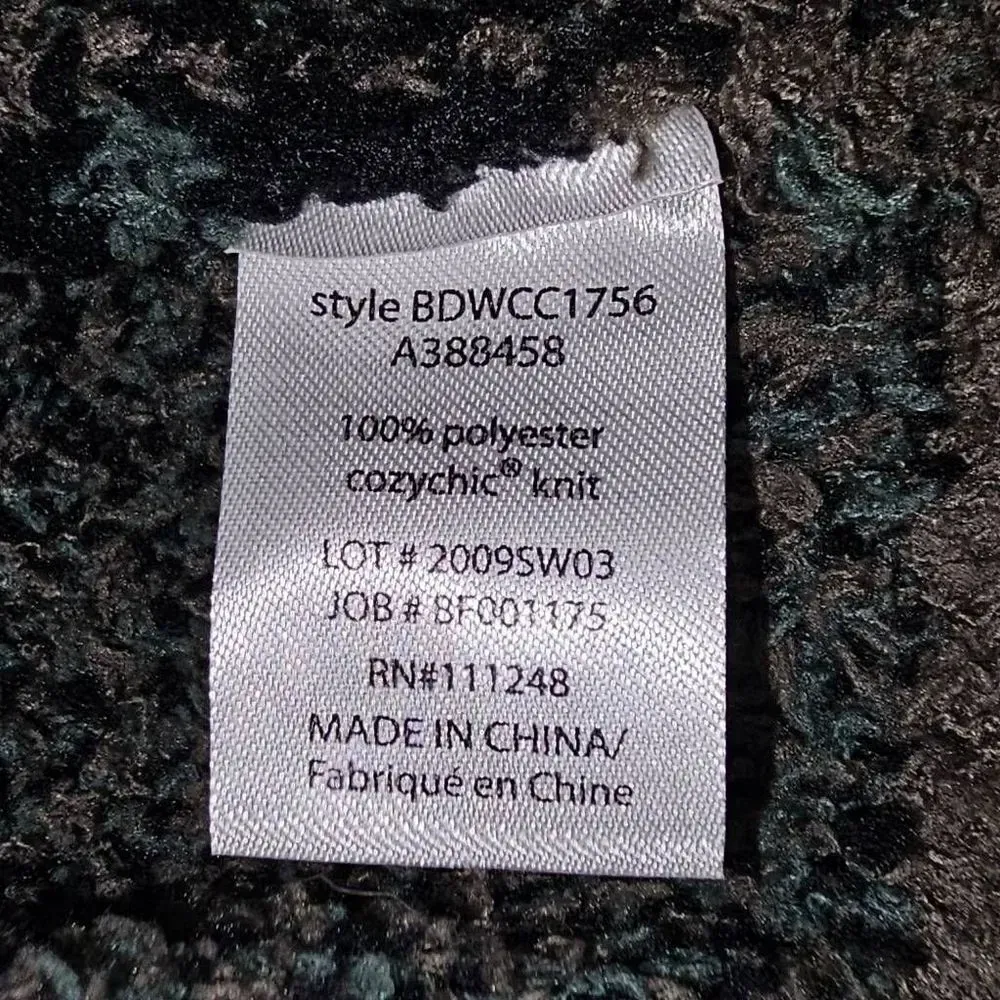 Barefoot Dreams Womens‎ Camo CozyChic Seaside Crew Neck Pullover Sweater XL - Image 5