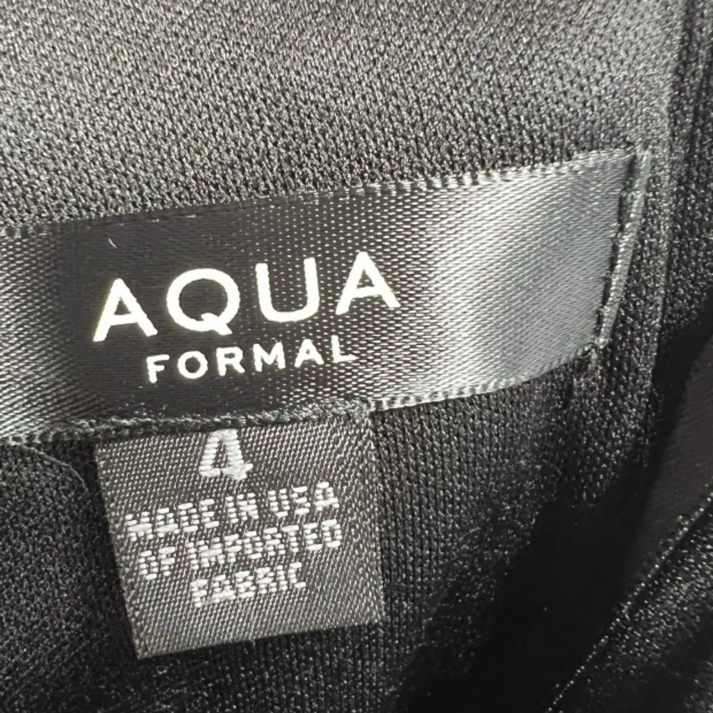 NWT Aqua One Shoulder Floral Midi Dress Size 4 Feminine Formal‎ Special Event - Image 3