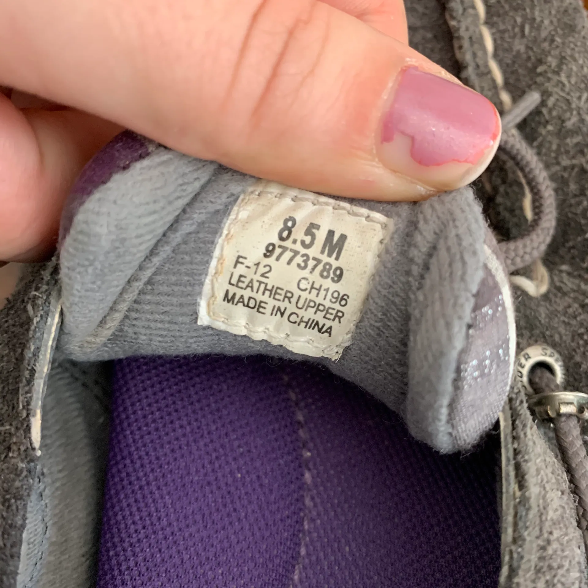 Dark Grey Purple  Top-Siders - Image 3