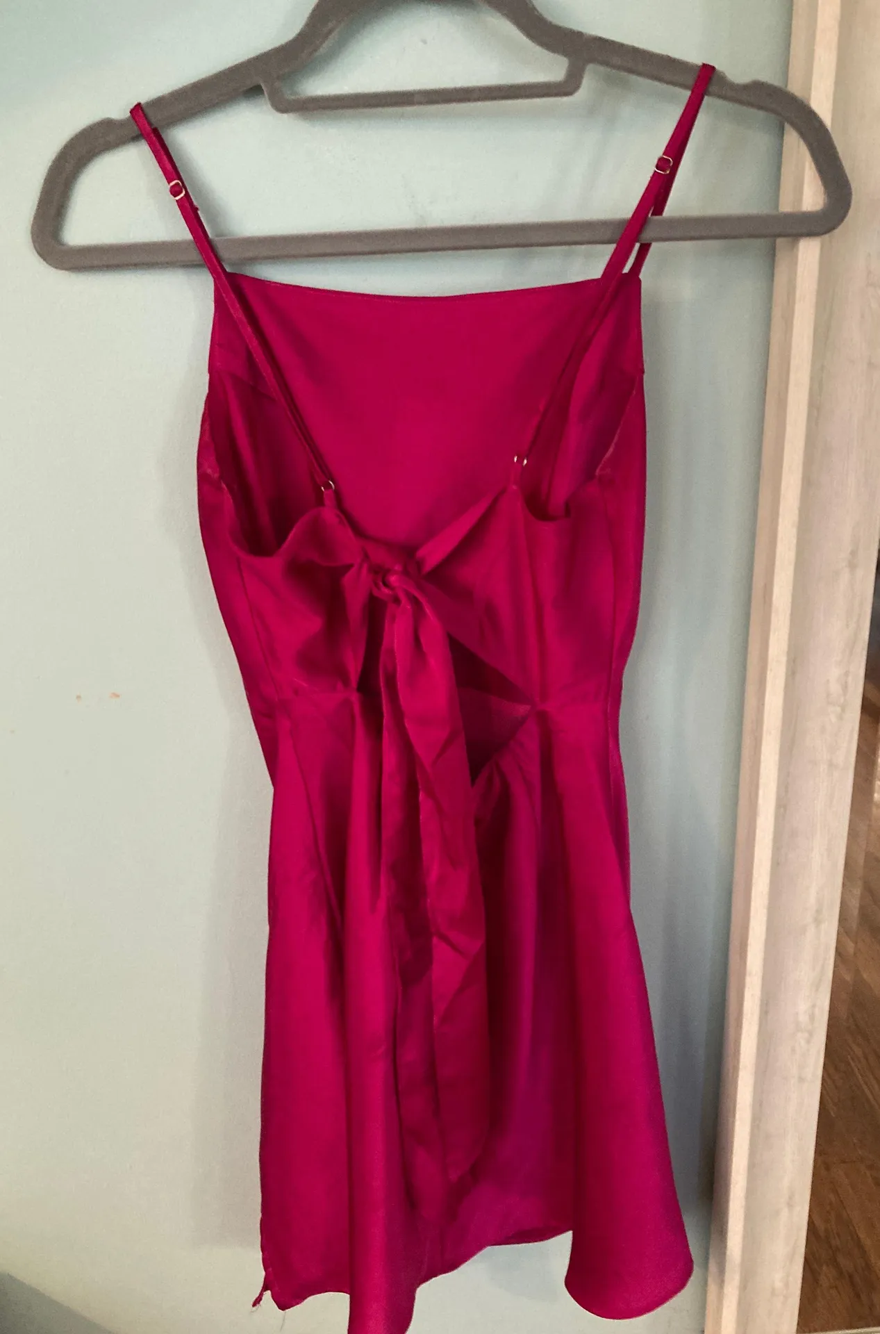 S Silky Hot Pink Dress From RockNRags - Image 2