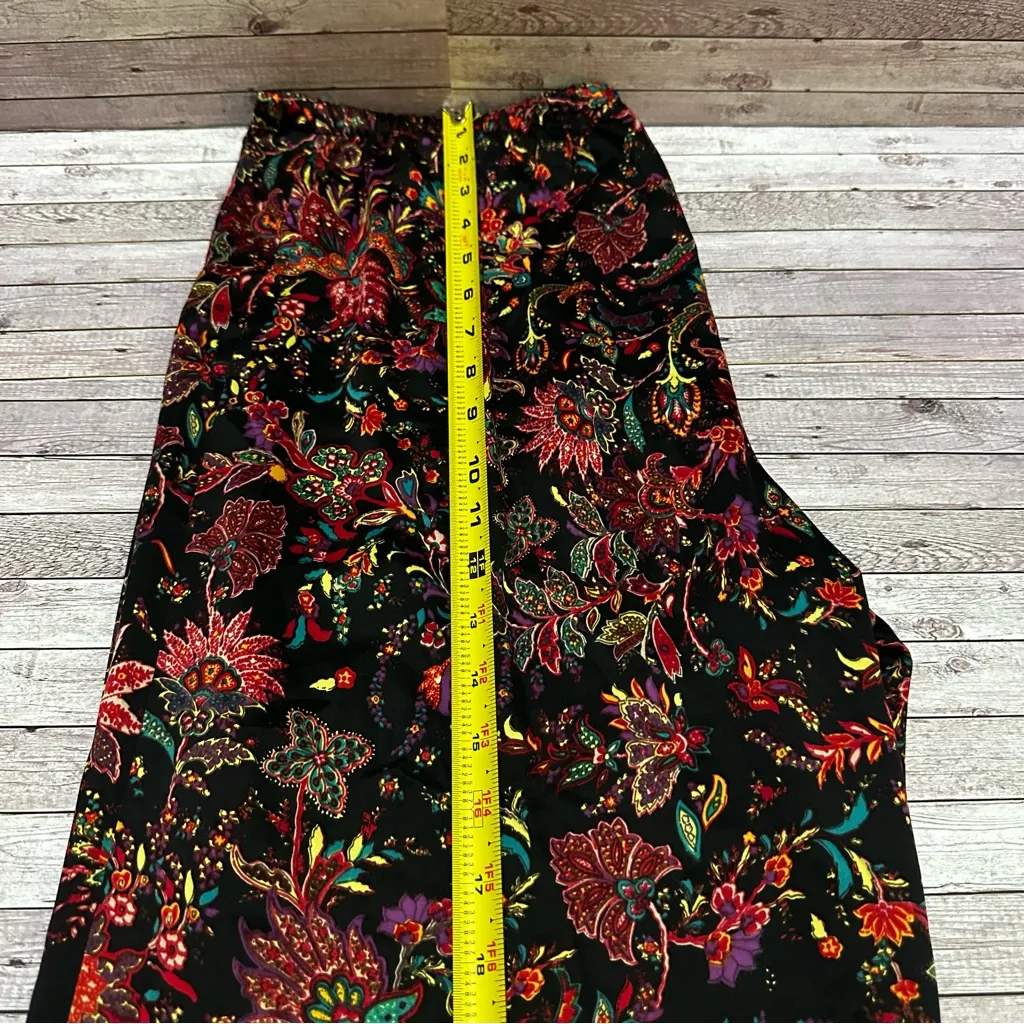 Natori Women’s Multicolor Floral Satin Loungewear pajama set size M Black Size M - Image 13