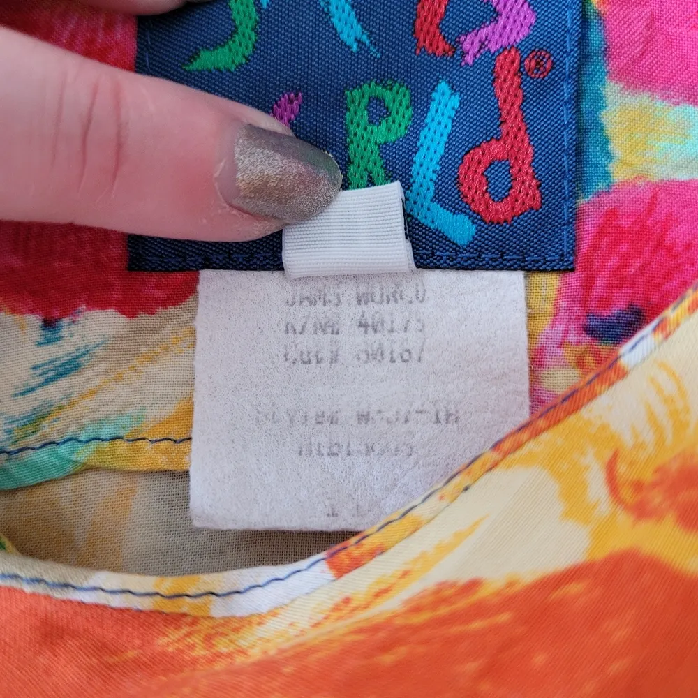 Jams World Vintage Tropical Floral Print Sundress - Image 9