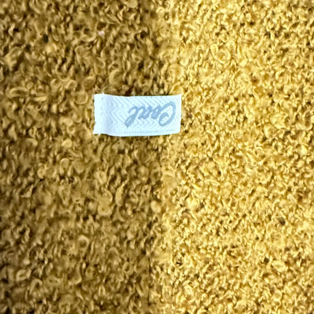 Cozy Yellow Knit Beanie - Image 2