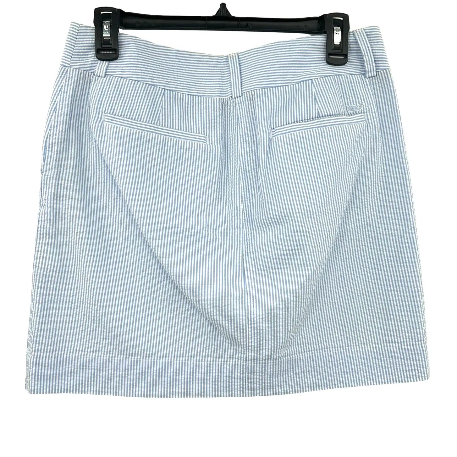 Vineyard Vines Size 4 Mini‎ Skirt Blue White Pinstripe Nautical Boating Golf - Image 2