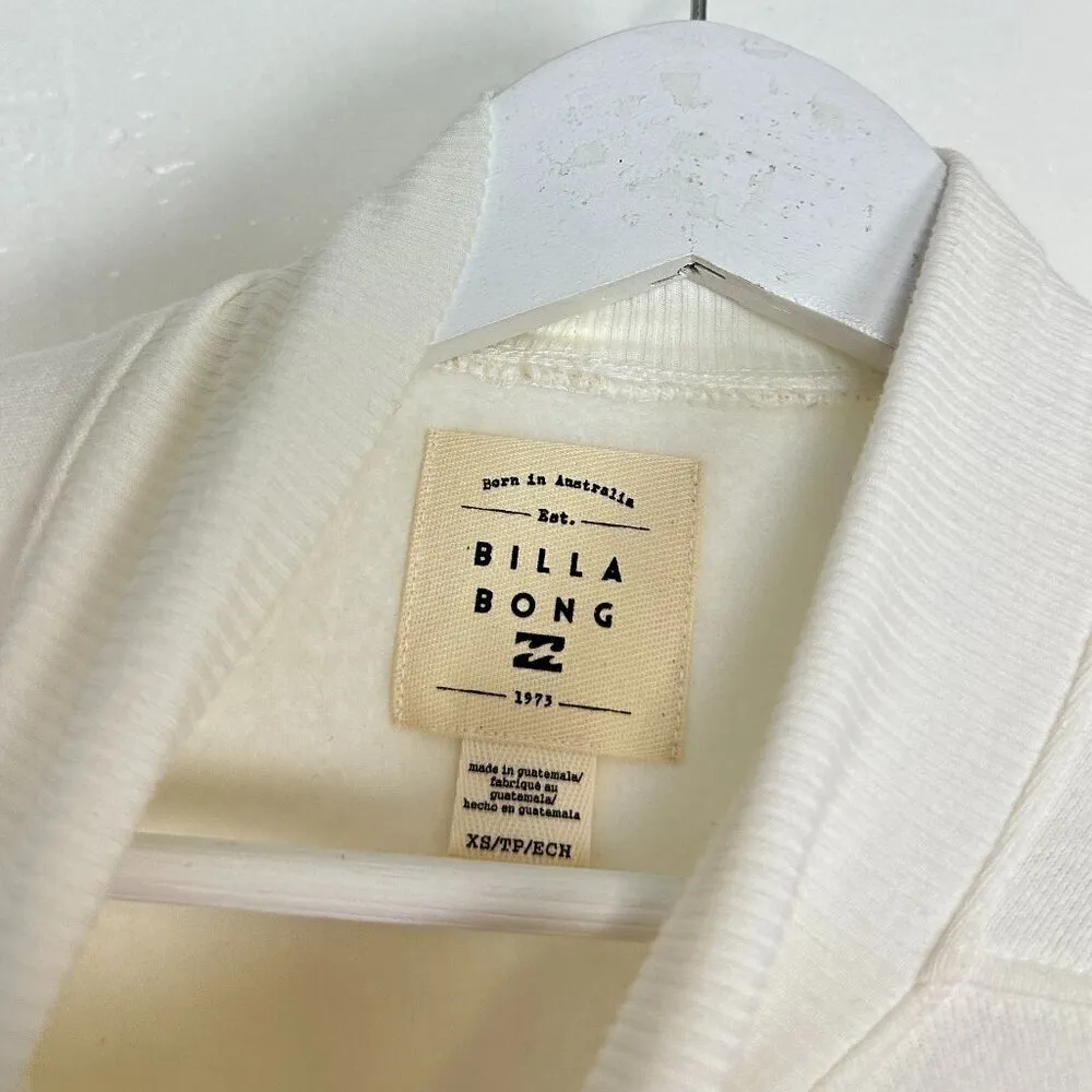 BILLABONG Chill Weekend Crew Neck Sweatshirt in Salt Crystal Size X-Small - Image 8