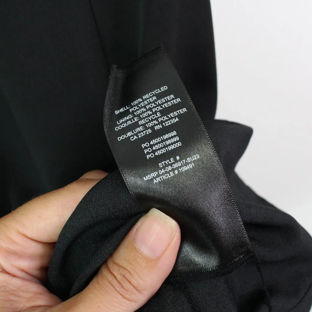 Wilfred Fable Sweetheart Bustier Mini Dress Black Size‎ 10 - Image 5