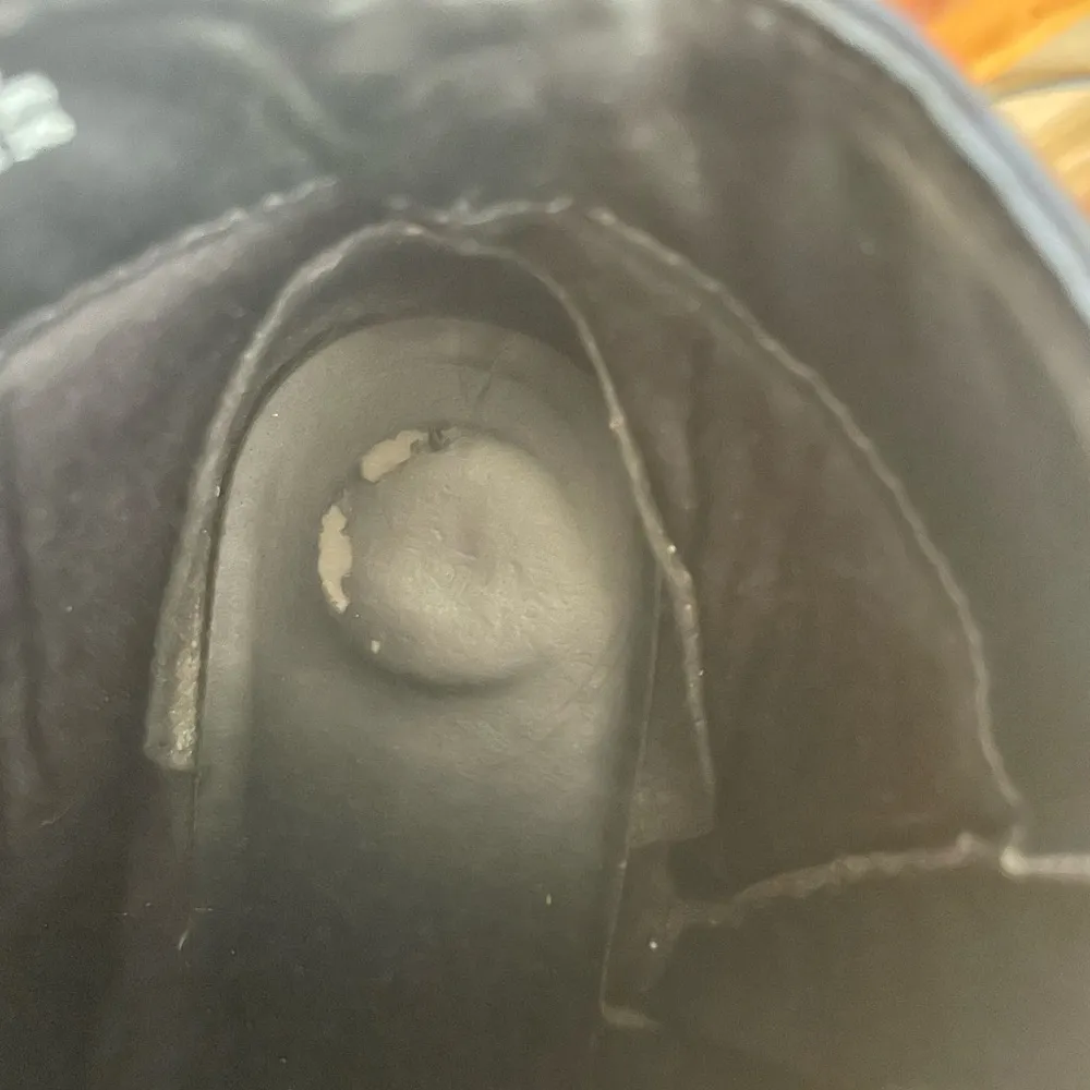 Faded Glory women’s' Fringe ankle zipper Booties size 6 black cowboy faux suede - Image 8