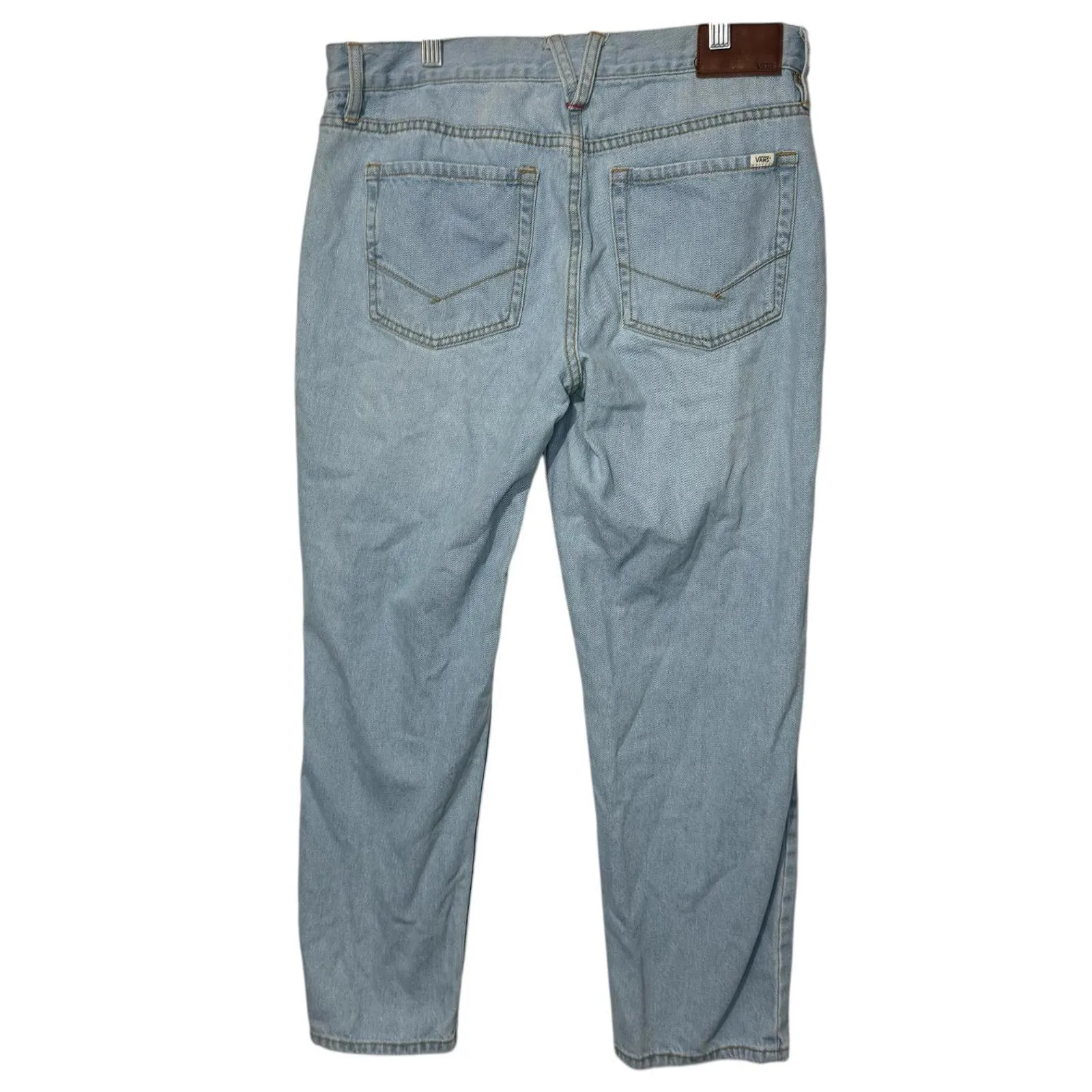 Vans Women's 9/29 Blue Tapered Slim Jeans - Image 6