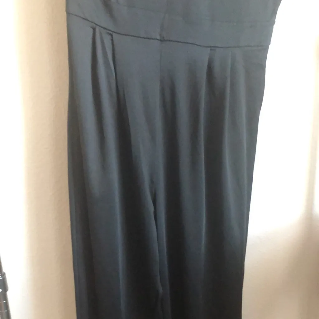 JUMPSUIT with one shoulder. Black Size XL - Image 4