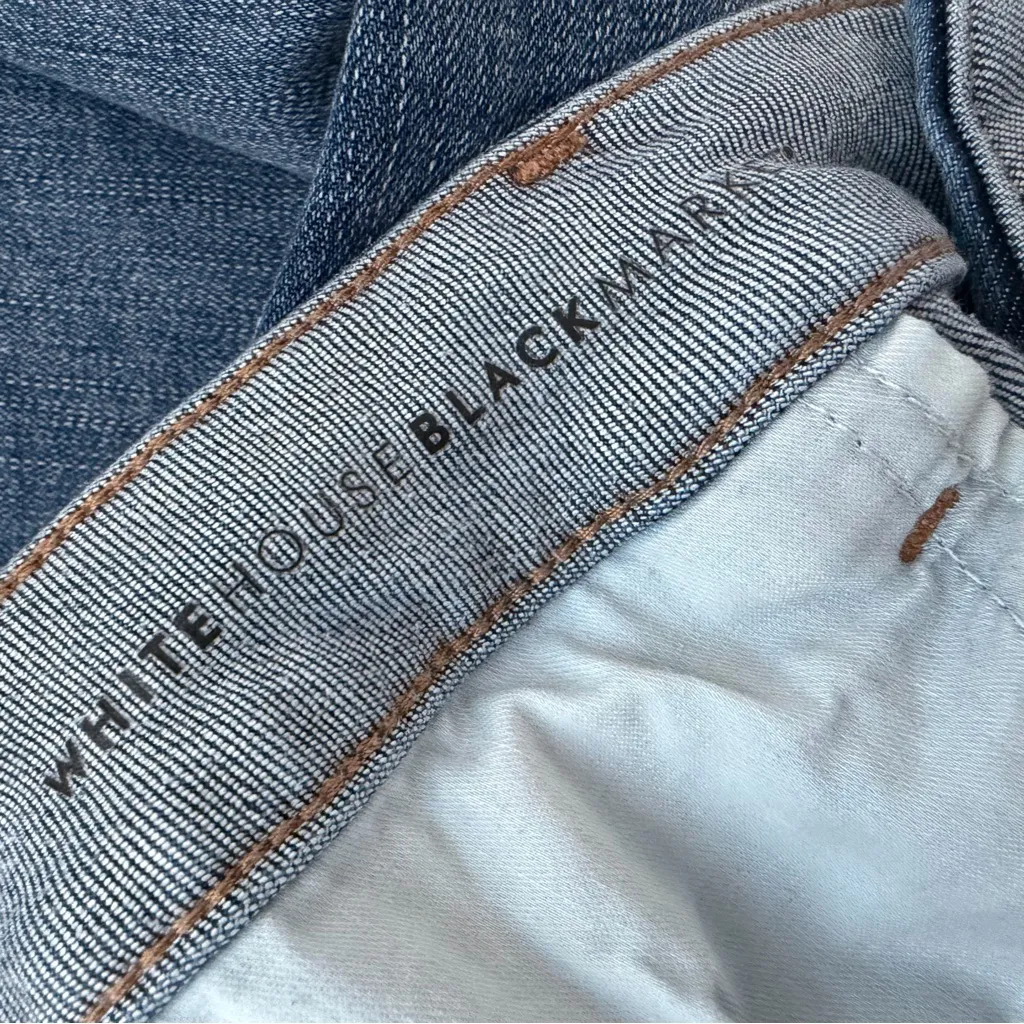 White House Black Market The Everyday Soft Beaded Skinny Ankle Jeans Size 10 - Image 12