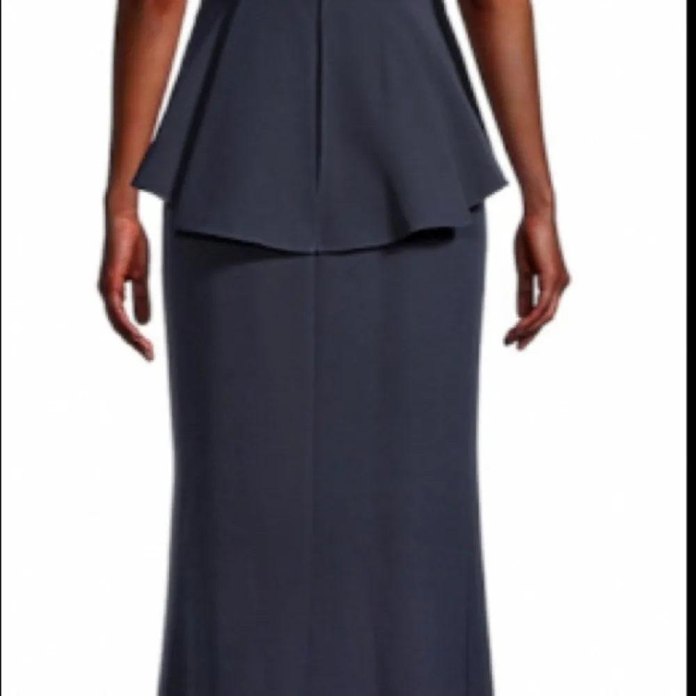 AIDAN MATTOX GOWN WITH SHAWL DRAPE | 10 - Image 5