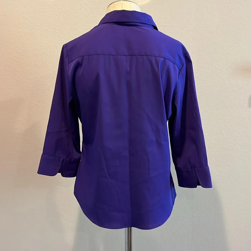 Women's Purple Button - Image 4
