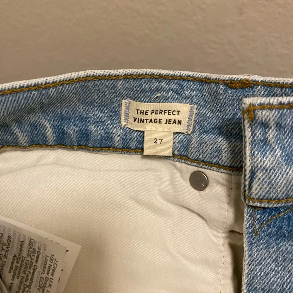 Madewell The Perfect Vintage Jean Tie Dye Edition Size 27. NWOT - Image 11