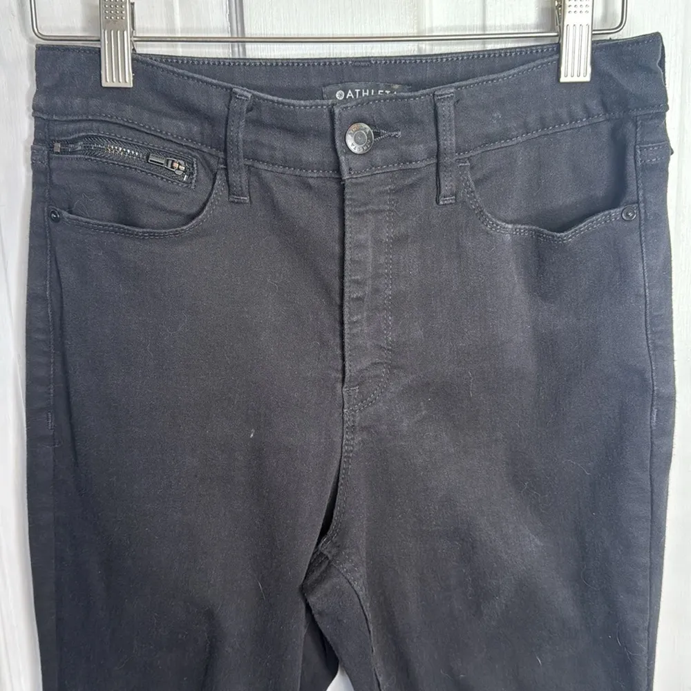 Athleta Black Flex Ultra Sculpt Flattering Skinny Jean W1429 Sz 8 - Image 7