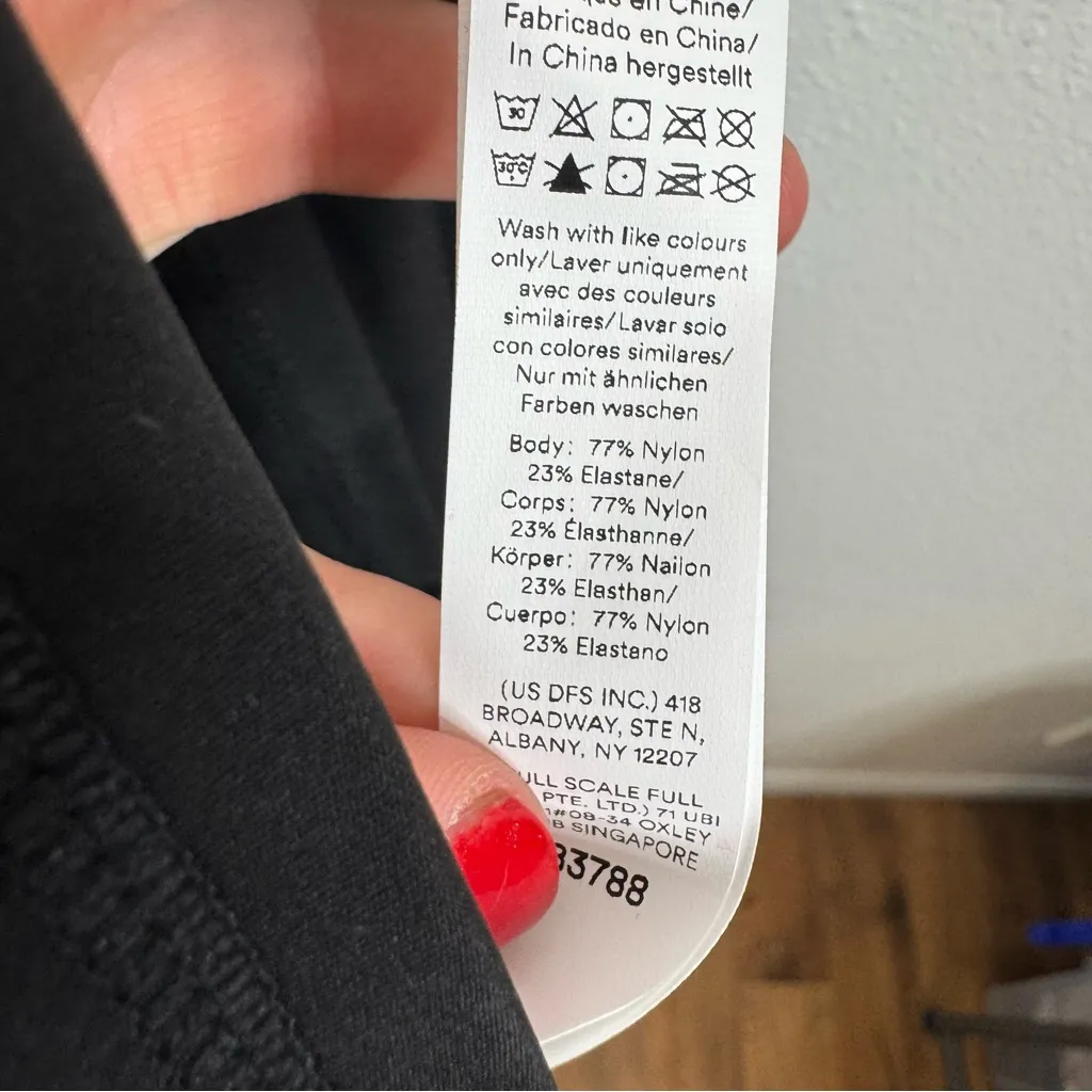 Halara Black Athletic Dress Size Large - Image 3