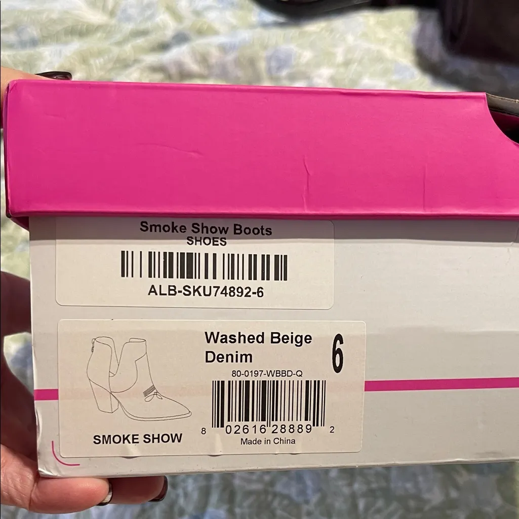 Corky’s Smoke Show Boots Tan Size 6 - Image 2