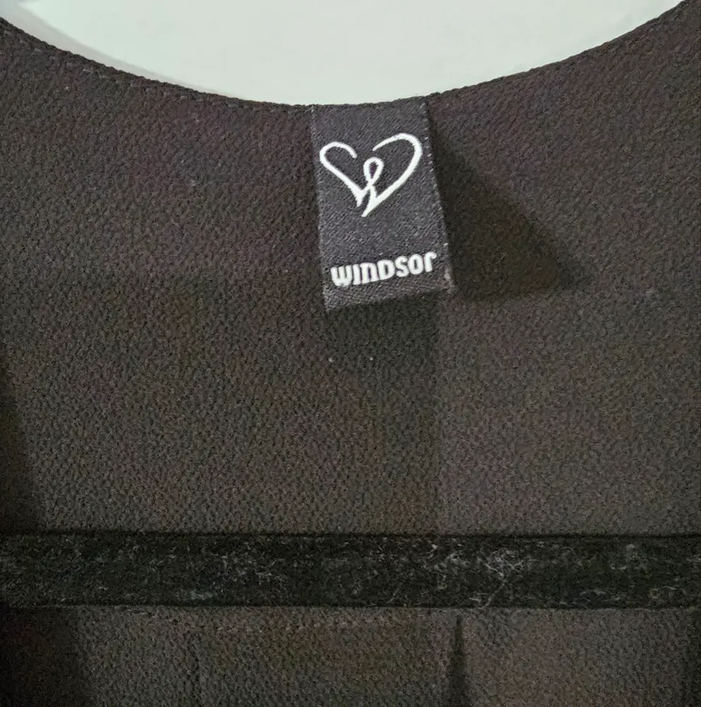 Windsor Black Long Sleeve Wrap Blouse - Image 3