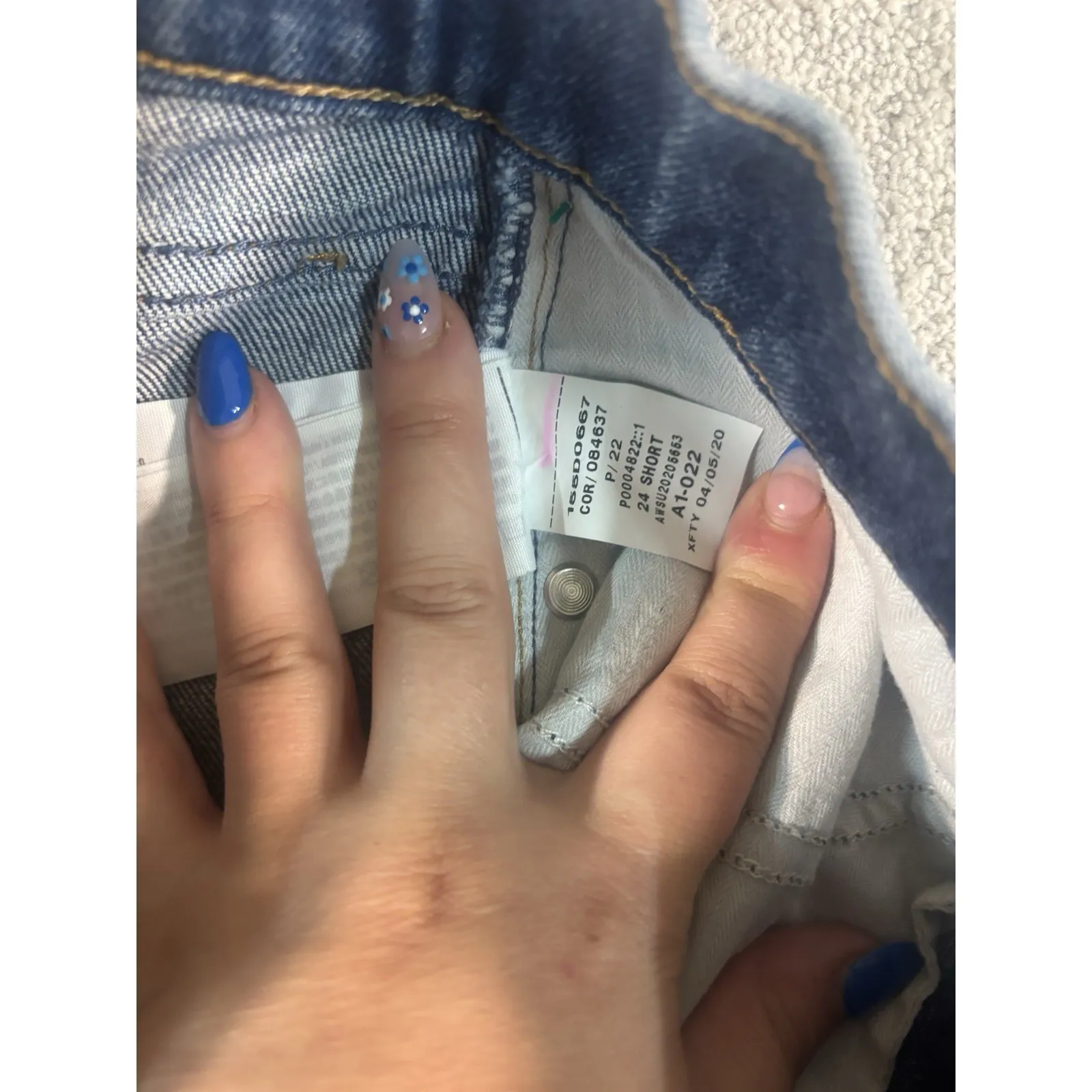 abercrombie &‎ fitch high rise mom jean 24/00s distressed - Image 5