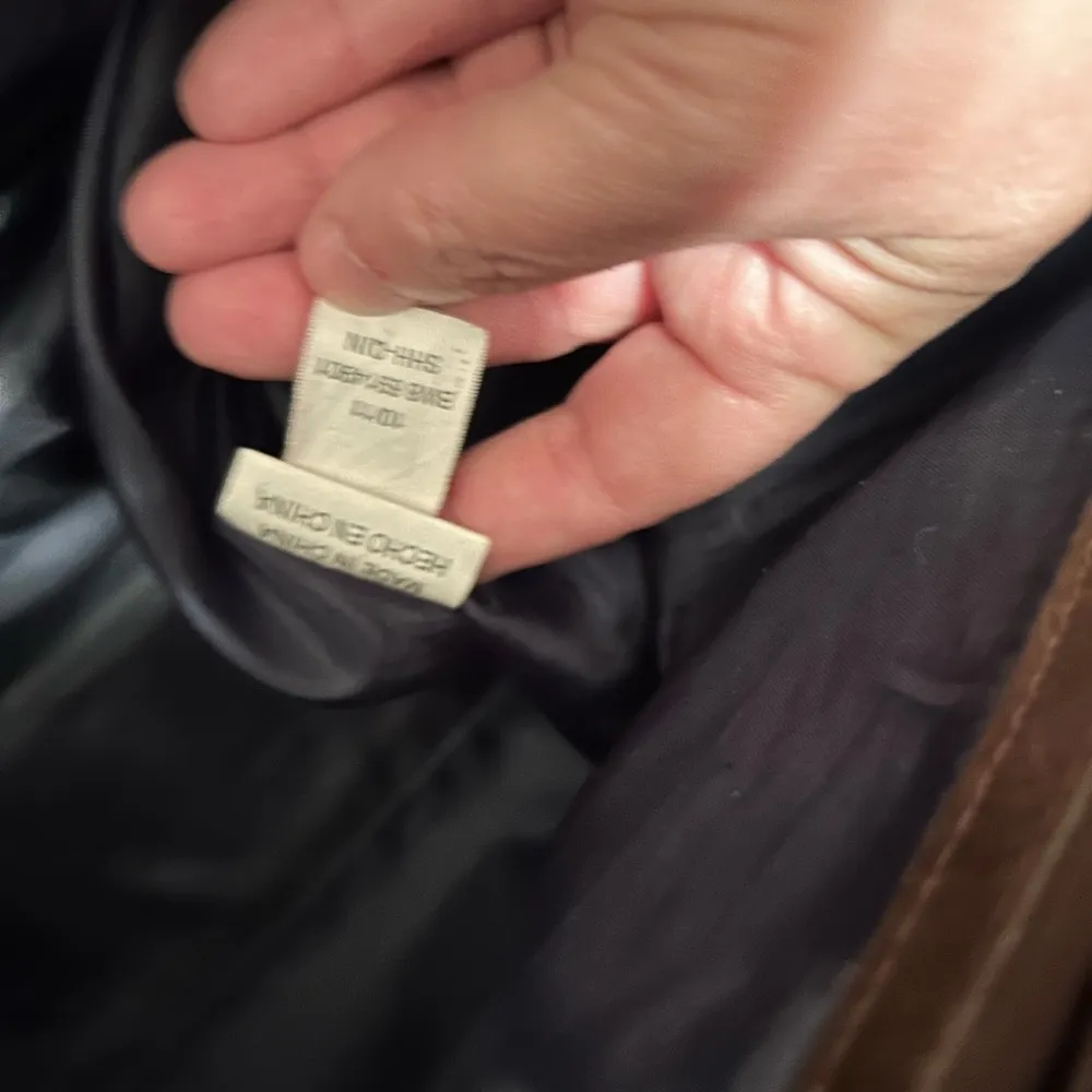 TOMMY HILFIGER Brown Tote Bag with Leather Handles - Image 7