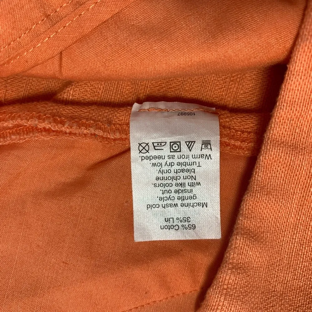 J. Crew Linen Shorts Size 4 - Image 4