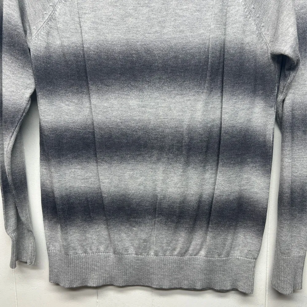 Olive+Oak Tie Dye Women's Pullover Gray Sweater Size Medium Soft Cozy Loungewear - Image 4