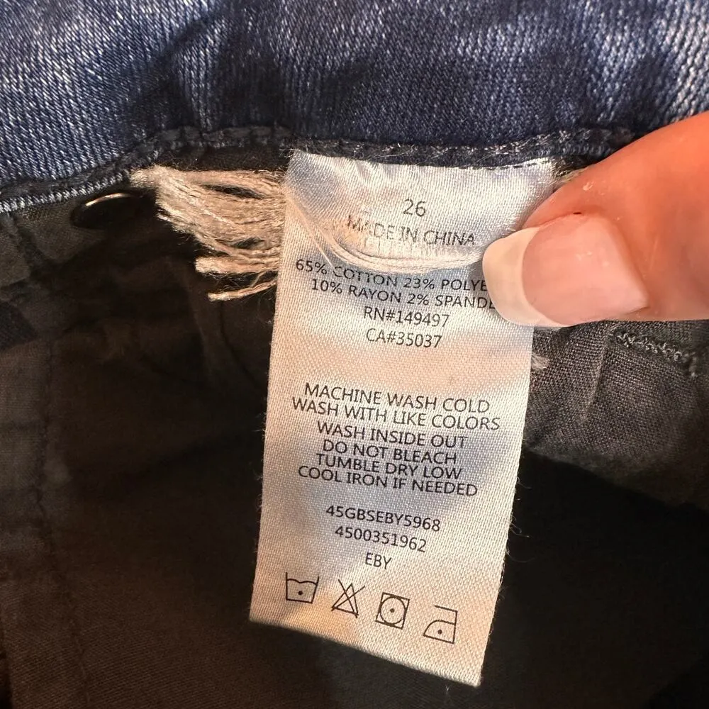 Joe’s Jeans Cigarette Midrise Skinny Jeans Size 26 - Image 2