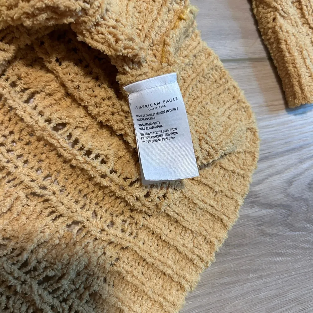 American Eagle Outfitters Mustard/Gold Sweater - Image 5
