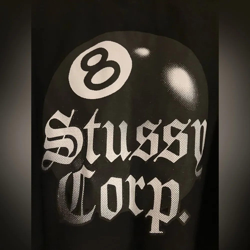 Stüssy Black 8 Ball Corp Sweatshirt - Image 13