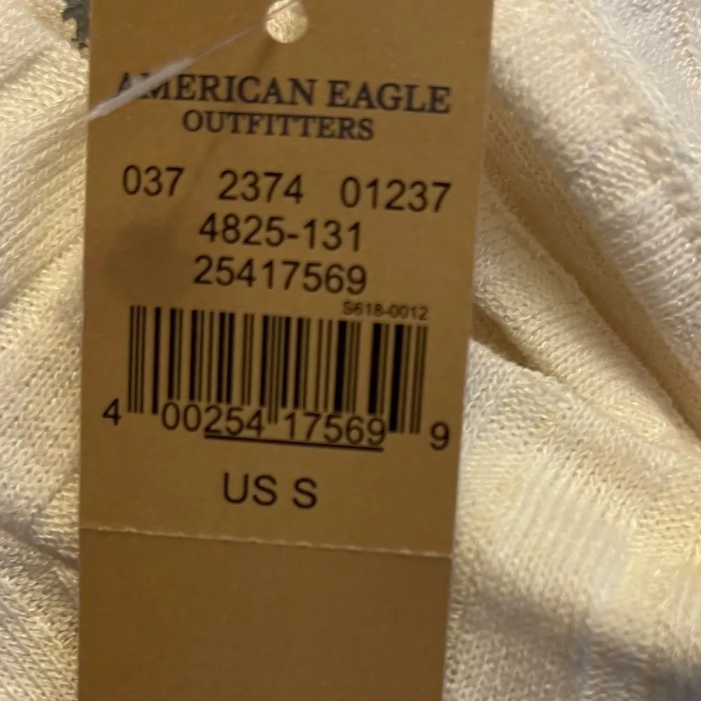 American Eagle Ribbed‎ Cold Shoulder Sweater nwt - Image 7