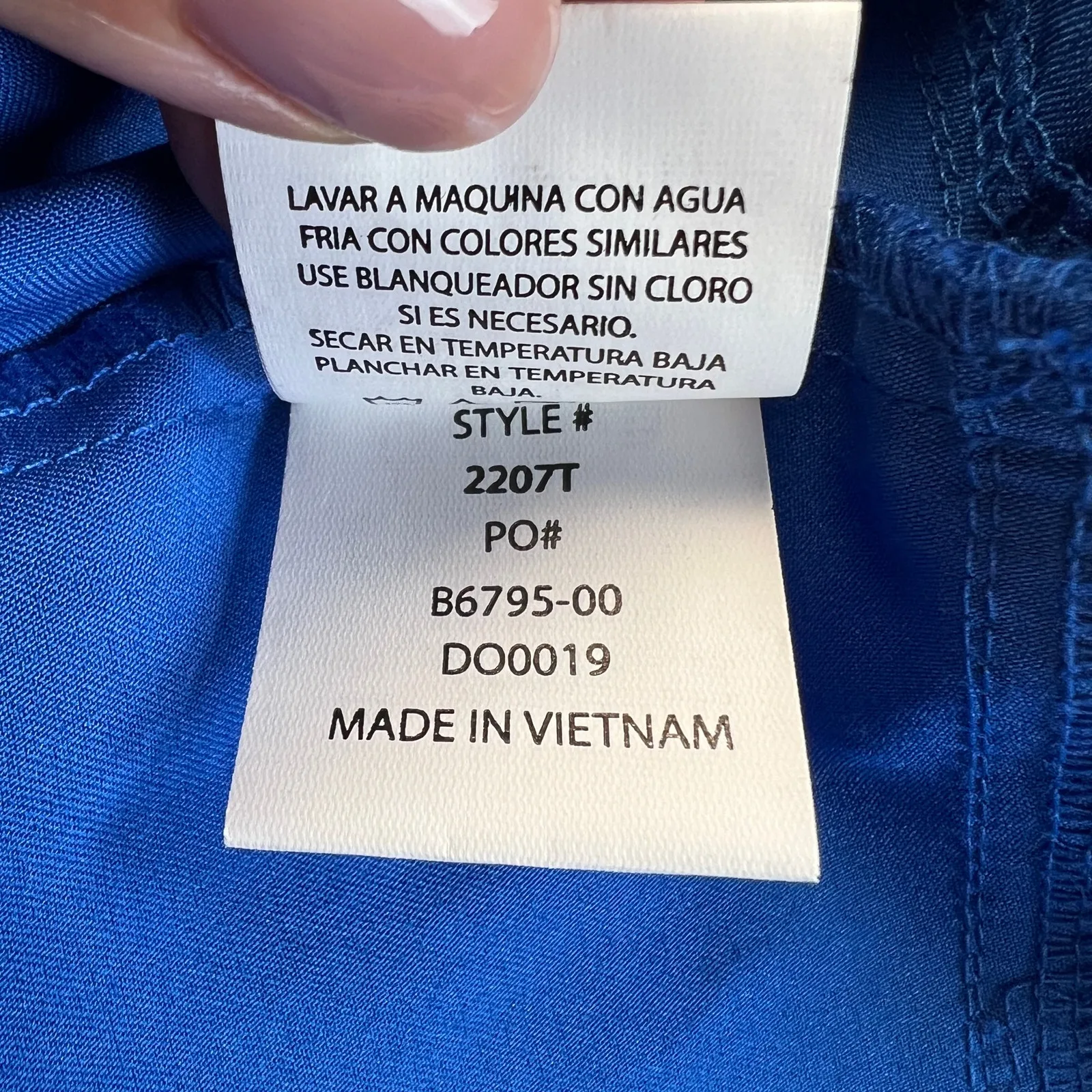 Barco Grey’s Anatomy 3 Pocket Low Rise Cargo Straight Leg Scrub Pants Size LT Blue Size L - Image 8