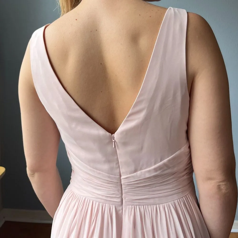 Jenny Packham JP1005 Bridesmaid Dress Formal Evening Gown Blush Pink Size 8 - Image 8