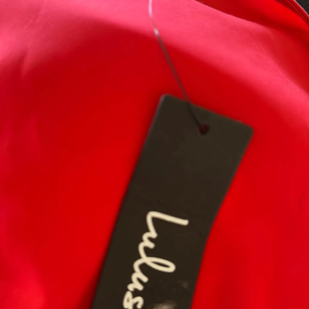 NWT Lulus Head Held High Satin Long Sleeve Top - Image 7