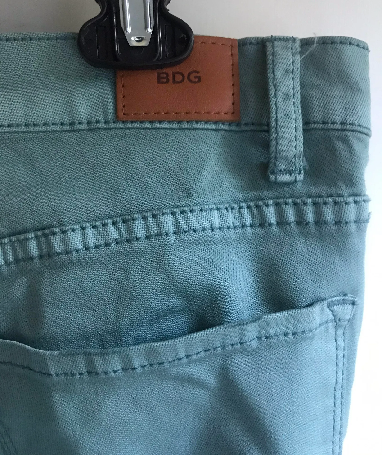 High Rise Distressed Cigarette Ankle Jeans - Image 4