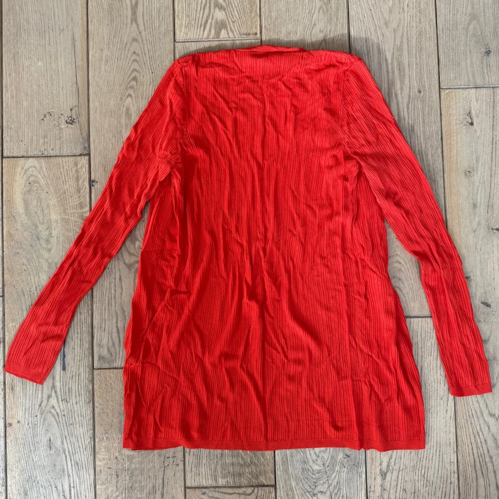 Zara Crinkle Open Cardigan - Image 4