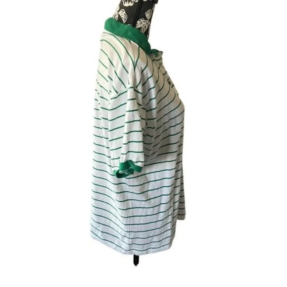 IZOD Vintage  Masters Augusta National Striped Women’s Large Short Sleeve - Image 2