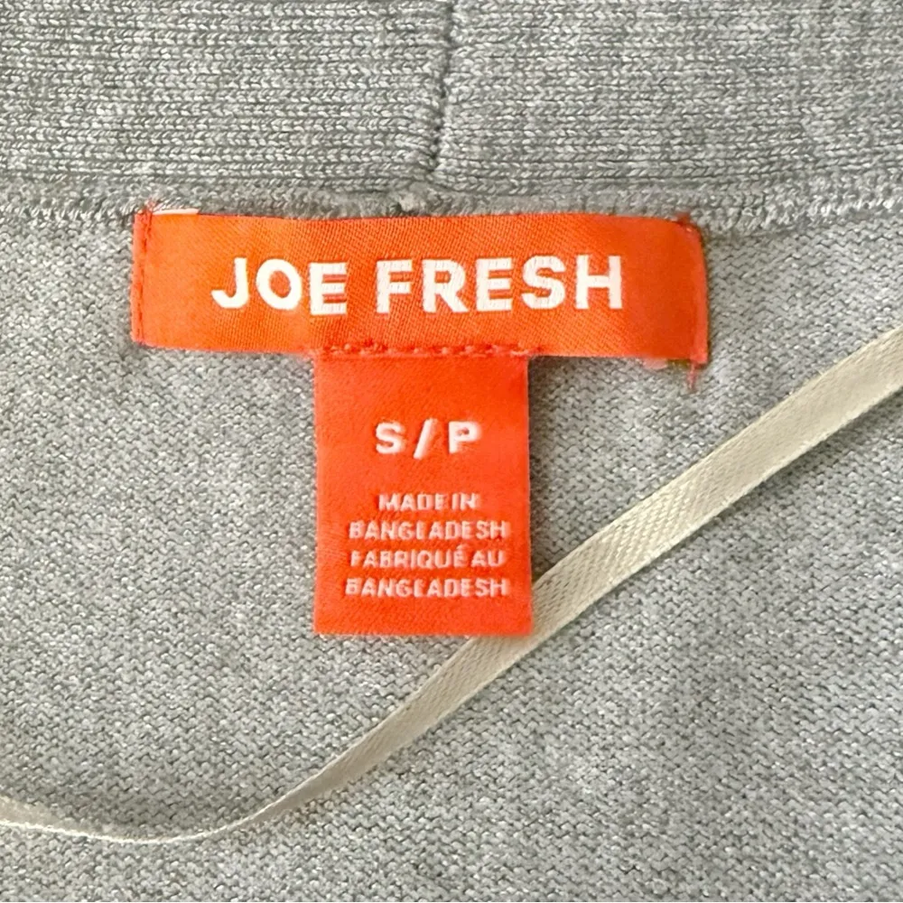 Joe Fresh Women's Long Sleeve Tie Front Knit Cardigan Gray Size S - Image 5