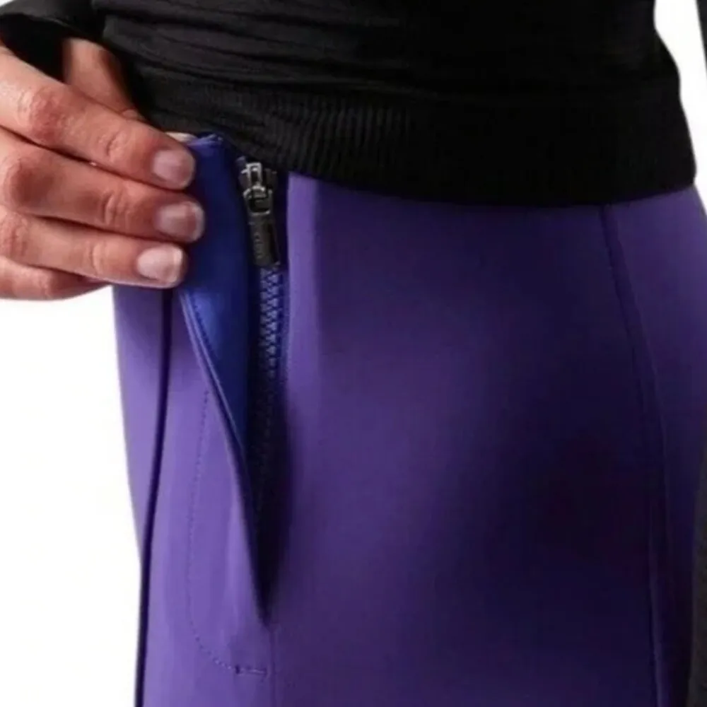 NWT ATHLETA Glacier Snow Skinny Pant II Noble Blue SKI Women Size 6 - Image 4