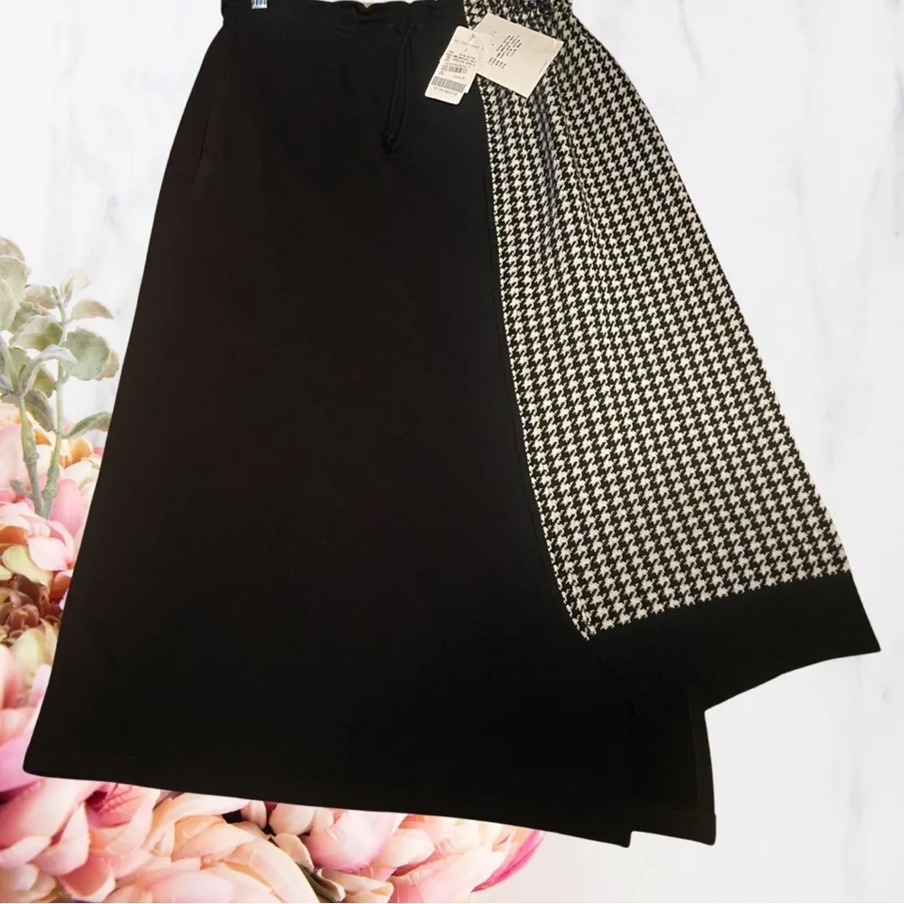 Y’s YOHJI YAMAMOTO Unbalanced Knit Asymmetrical Skirt~ RARE FIND! NWT! Size 2 - Image 2