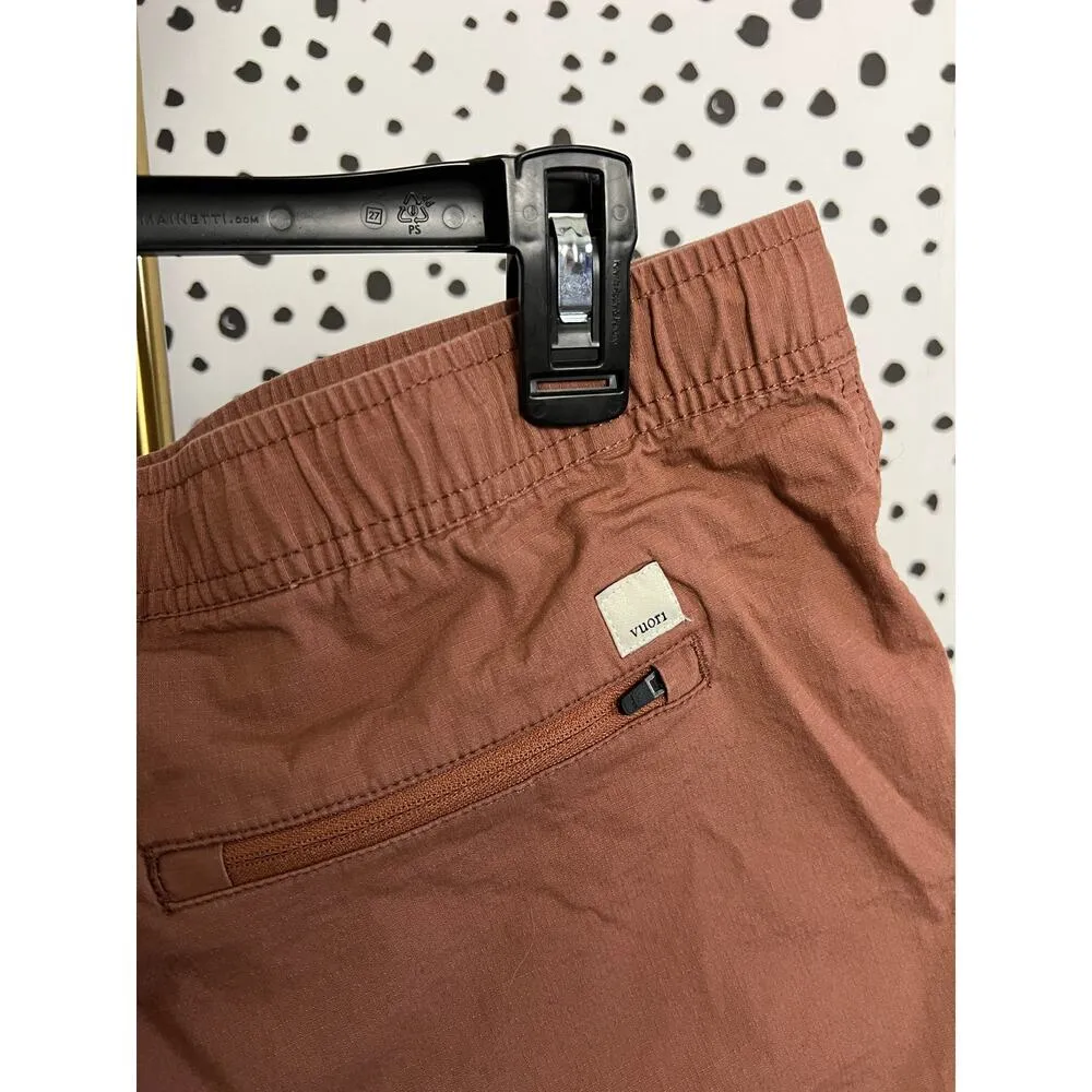 Ripstop Women's Clay Brown Shorts with Zip Pockets - Image 3