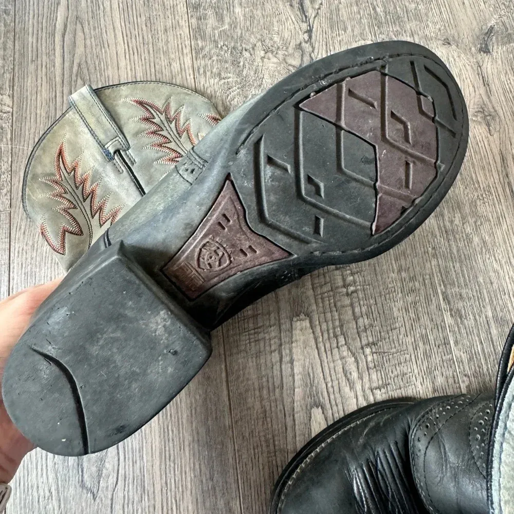 Ariat Women’s Heritage Leather Western Boots - Image 3