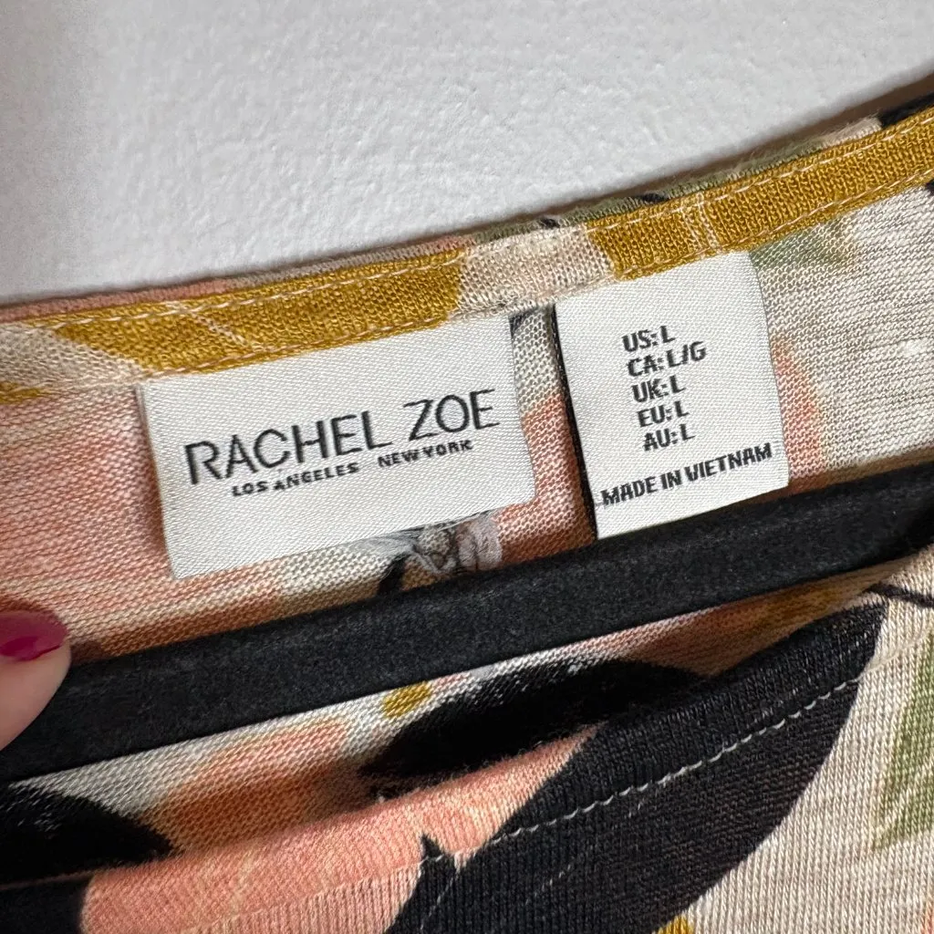 Rachel Zoe floral linen top - Image 3