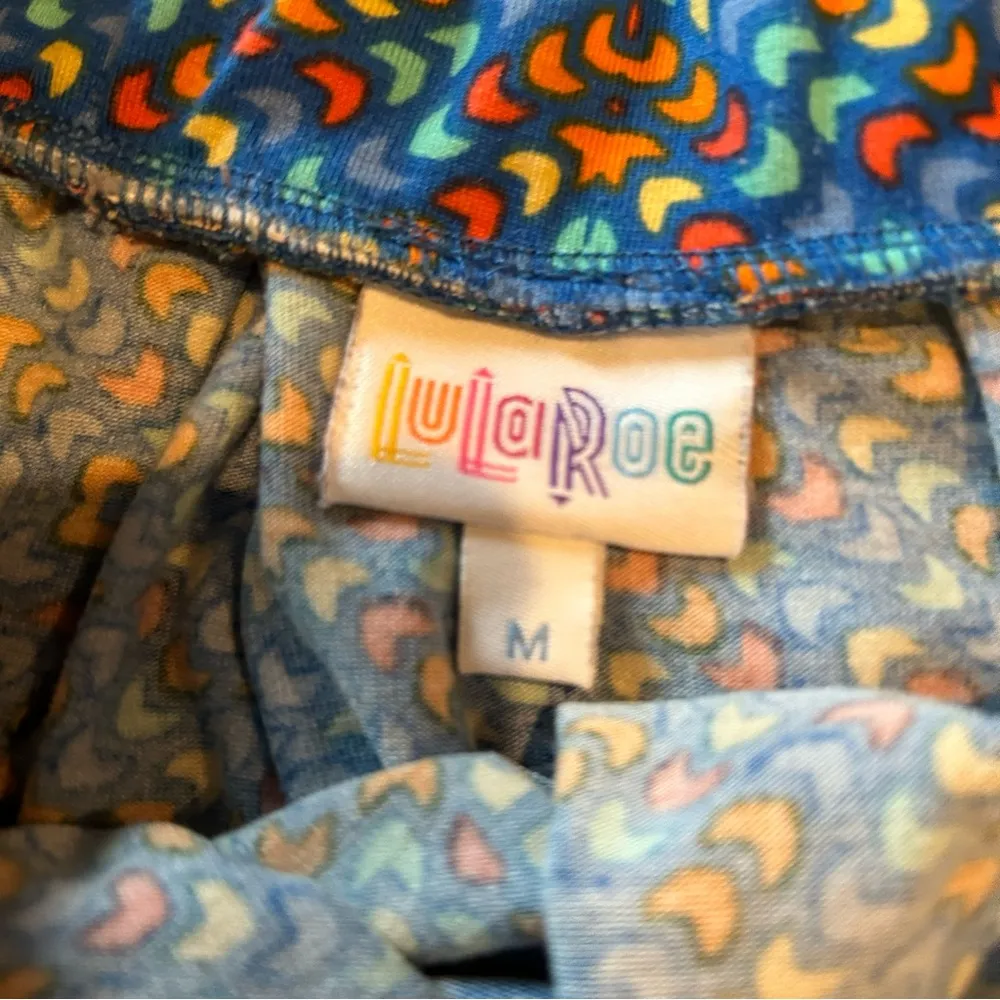 LLR Madison Skirt LuLaRoe Circle Skirt Elastic Waist Pockets Knee Length Summer - Image 2