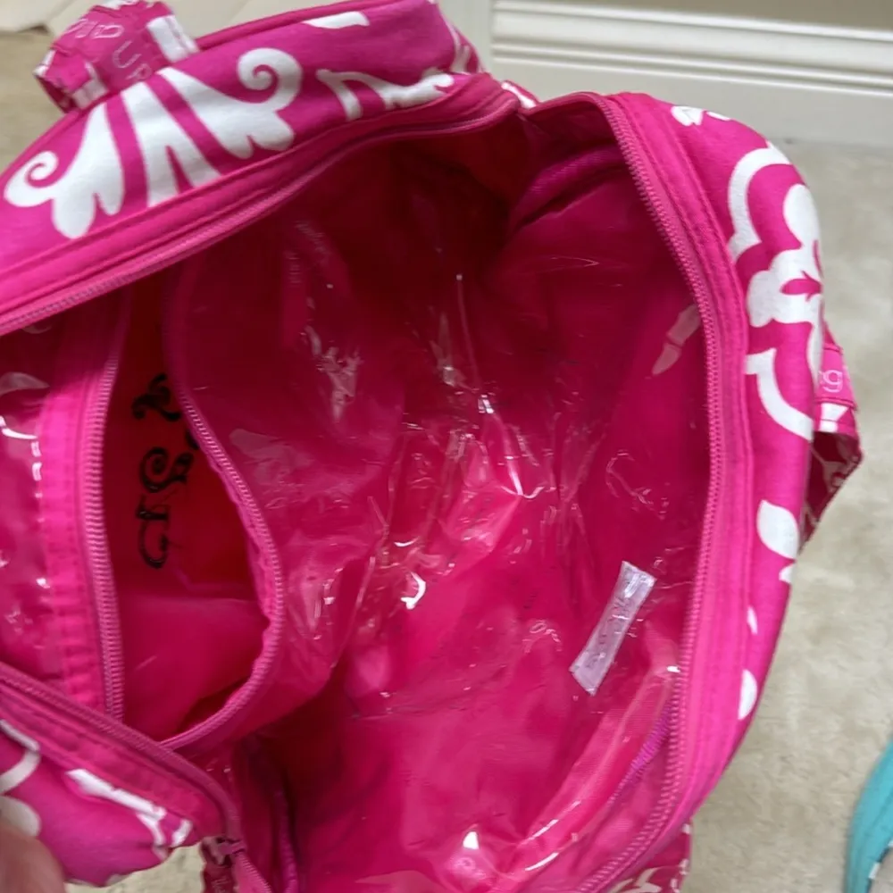 Pink and white thirty one bag - Image 4