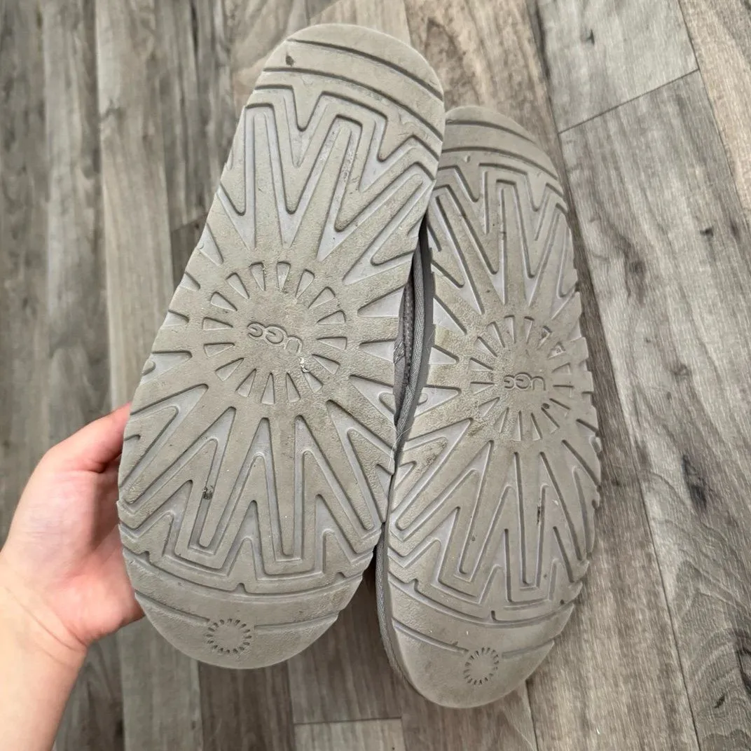 UGG  Neumel Seal Gray Suede fur boots - Image 5