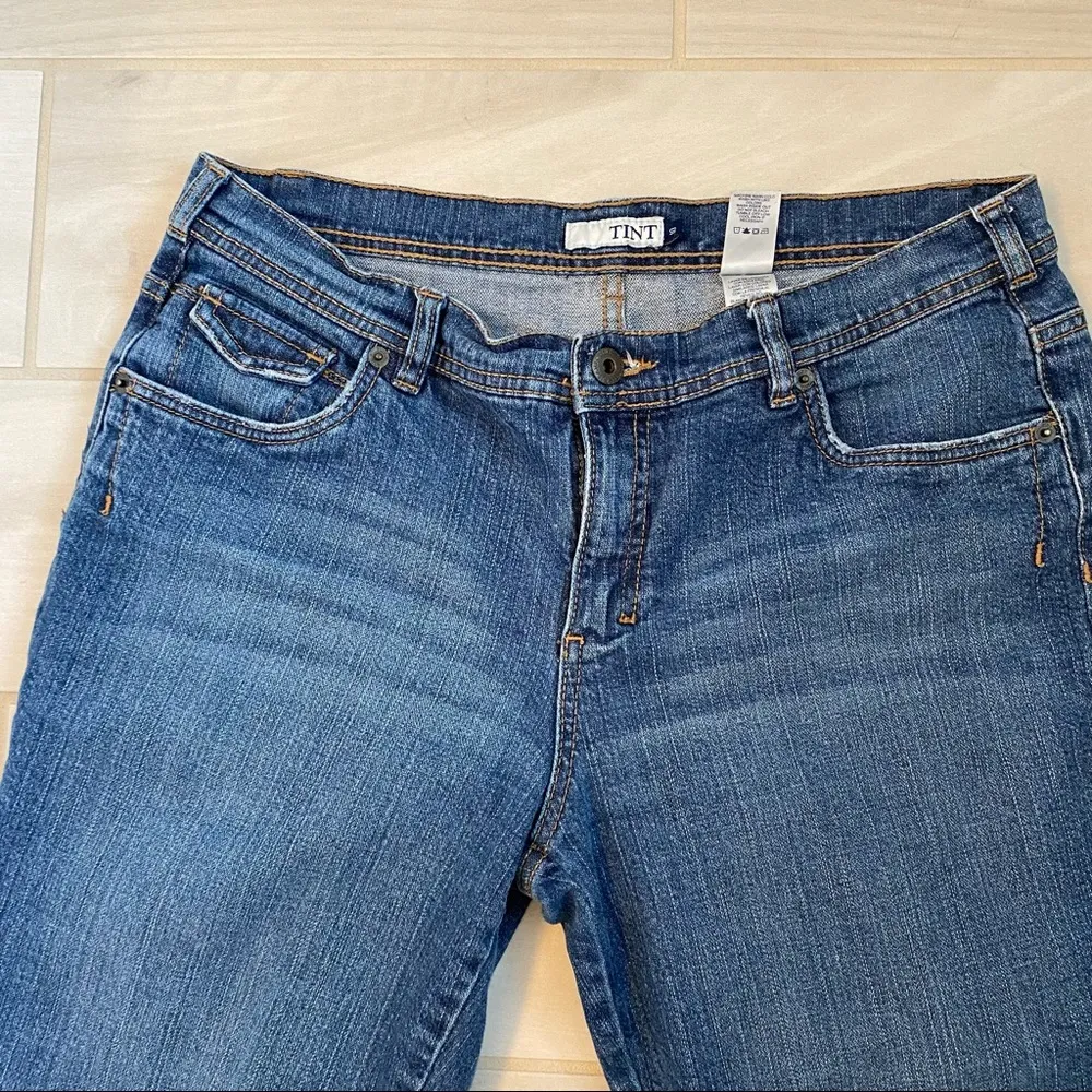 Tint|| Blue jeans capris - Image 5