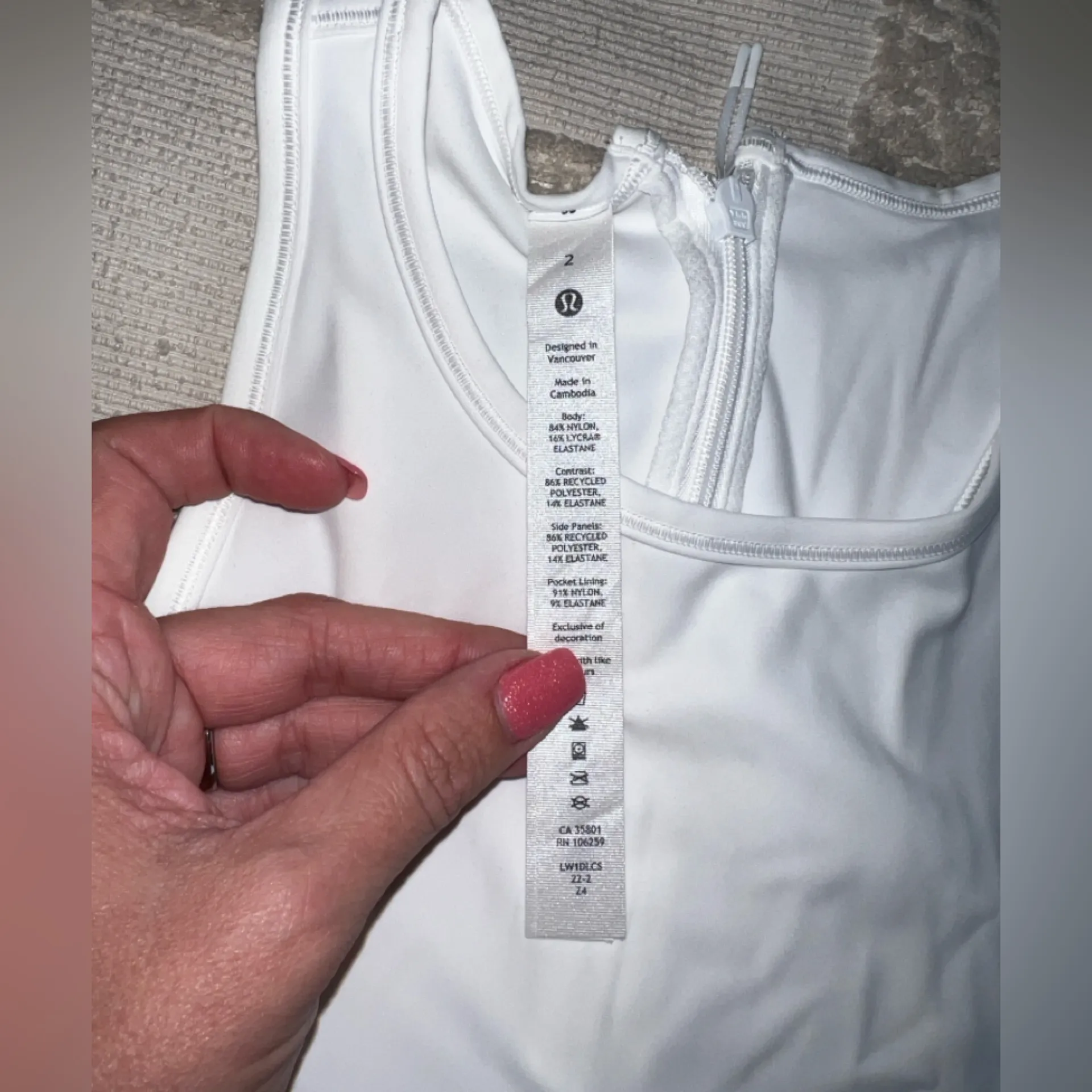 NWT Lululemon Nulux Running Dress 8” 
Size 2 - Image 4